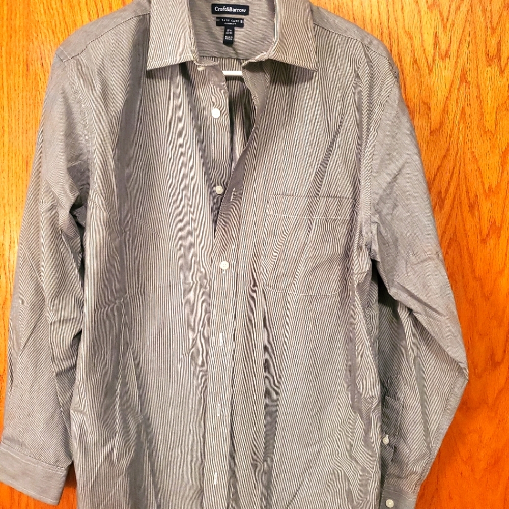 Mens Croft and Barrow long sleeve shirt